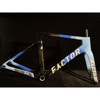 FACTOR OSTRO Carbon Road Bike Frame Blue and Black-FACTOR OSTRO