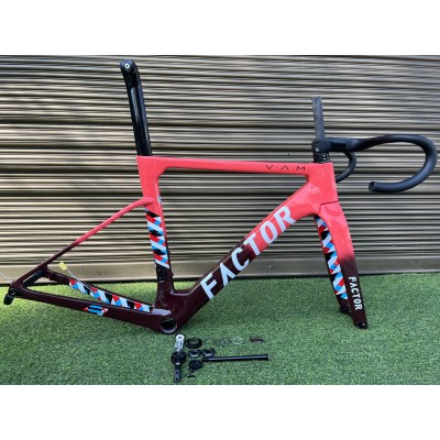 FACTOR OSTRO Carbon Road Bike Frame Red-FACTOR OSTRO