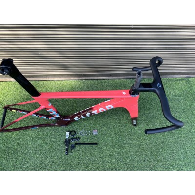 FACTOR OSTRO Carbon Road Bike Frame Red-FATOR OSTRO