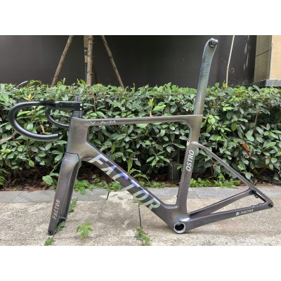 FACTOR OSTRO Carbon Road Bike Frame Dark Green and Black-FACTOR OSTRO