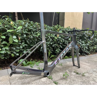 FACTOR OSTRO Carbon Road Bike Frame Dark Green and Black-FACTOR OSTRO