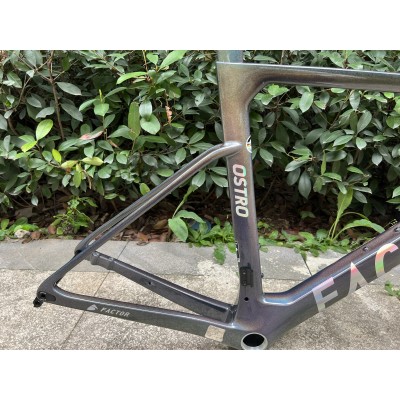 FACTOR OSTRO Carbon Road Bike Frame Red Yellow-FACTOR OSTRO