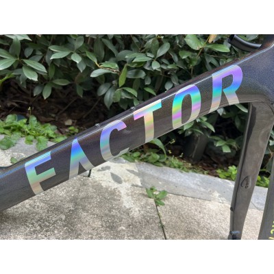 FACTOR OSTRO Carbon Road Bike Frame Red Yellow-FACTOR OSTRO