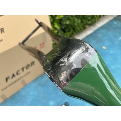 FACTOR OSTRO Carbon Road Bike Frame Mint Green and White-FATOR OSTRO