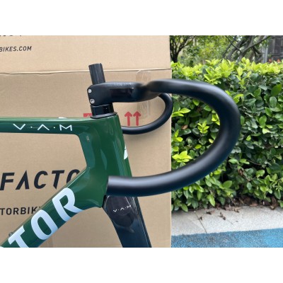 FACTOR OSTRO Carbon Road Bike Frame Dark Green and Black-FACTOR OSTRO