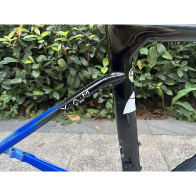 FACTOR OSTRO VAM Carbon Fiber Road Bicycle Frame Blue and Black-FACTOR OSTRO