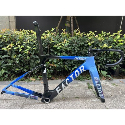 FACTOR OSTRO VAM Carbon Fiber Road Bicycle Frame Blue and Black-FACTOR OSTRO