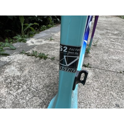 FACTOR OSTRO Carbon Road Bike Frame Mint Green and White-FATOR OSTRO