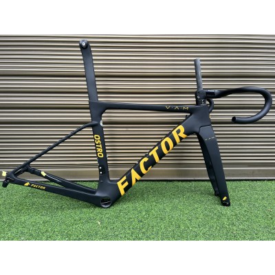 FACTOR OSTRO Carbon Road Bike Frame Yellow Stickers-FACTOR OSTRO