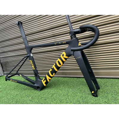 FACTOR OSTRO Carbon Road Bike Frame Yellow Stickers-FACTOR OSTRO