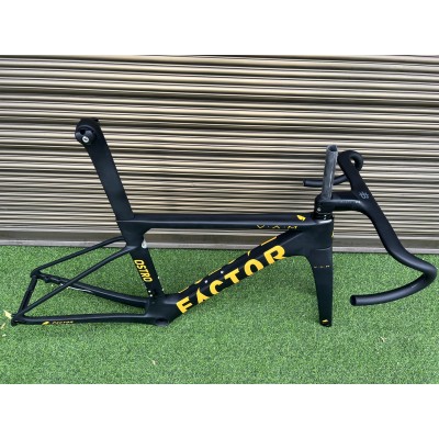 FACTOR OSTRO Carbon Road Bike Frame Yellow Stickers-FACTOR OSTRO