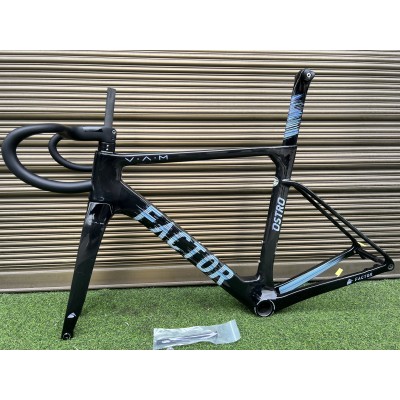 FACTOR OSTRO Carbon Road Bike Frame  Blue Stickers-FACTOR OSTRO