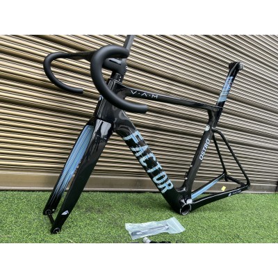 FACTOR OSTRO Carbon Road Bike Frame  Blue Stickers-FACTOR OSTRO