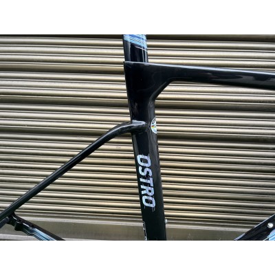 FACTOR OSTRO Carbon Road Bike Frame White Stickers-FACTOR OSTRO