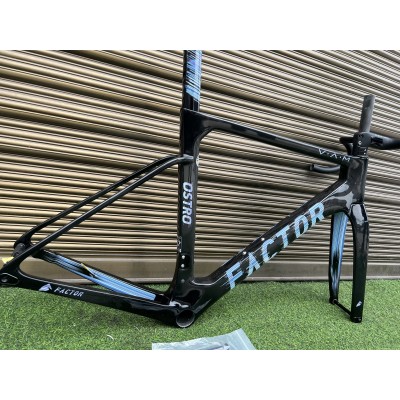 FACTOR OSTRO Carbon Road Bike Frame  Blue Stickers-FACTOR OSTRO