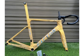 FACTOR OSTRO Carbon Road Bike Frame Gold