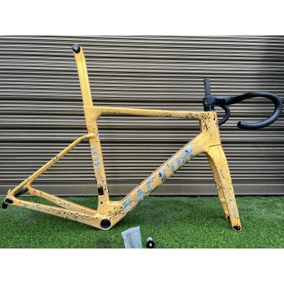 FACTOR OSTRO Carbon Road Bike Frame Gold-FACTOR OSTRO