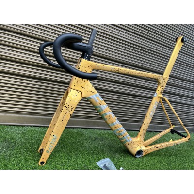 FACTOR OSTRO Carbon Road Bike Frame Gold-FACTOR OSTRO