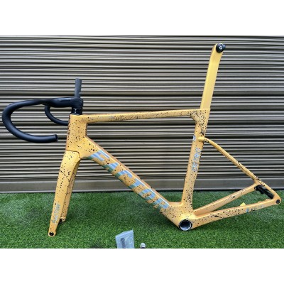 FACTOR OSTRO Carbon Road Bike Frame Gold-FACTOR OSTRO