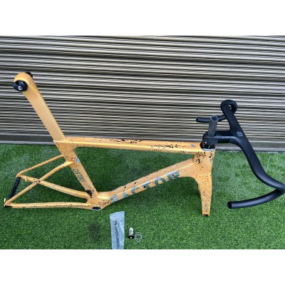 FACTOR OSTRO Carbon Road Bike Frame Gold-FACTOR OSTRO