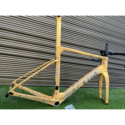 FACTOR OSTRO Carbon Road Bike Frame Gold-FACTOR OSTRO