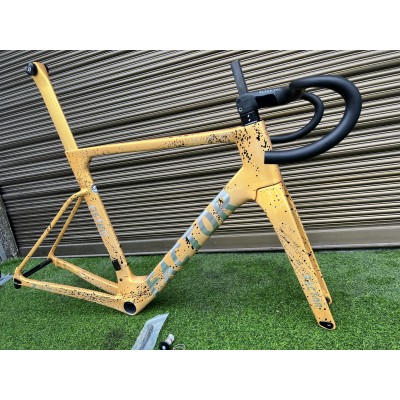 FACTOR OSTRO Carbon Road Bike Frame Gold-FACTOR OSTRO