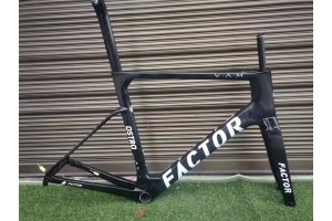 FACTOR OSTRO Carbon Road Bike Frame White Stickers