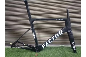 FACTOR OSTRO Carbon Road Bike Frame Autocolante albe