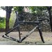Carbon Fiber Road Bicycle Frame S-Works Tarmac SL7 Frameset Disc Brake Black With Chrome Stickersimage