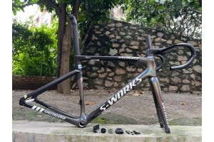 Carbon Fiber Road Jalgrattaraam S-Works Tarmac SL7 Frameset Disc Chameleon