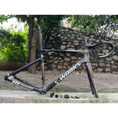 Carbon Fiber Road Bicycle Frame S-Works Tarmac SL7 Frameset Disc Chameleon-S-Works SL7 tárcsafék