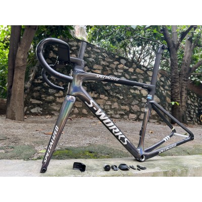 Carbon Fiber Road Bicycle Frame S-Works Tarmac SL7 Frameset Disc Chameleon-S-Works SL7 Disc Brake
