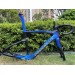 Pinarello DogMa F Carbon Fiber Road Bicycle Frame Disc Brake Blue Chameleonimage