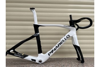 Cadre de vélo de route en carbone Pinarello DogMa F noir avec blanc