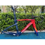 Pinarello DogMa F Carbon Fiber Road Bicycle Frame Disc Brake Blue Chameleon