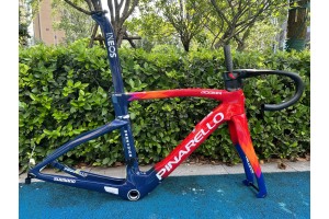 Pinarello DogMa F Carbon Fiber Road Cykelram Fälgbroms Blå