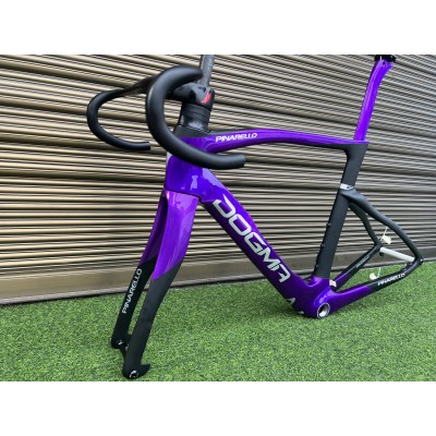 Pinarello DogMa F Electro Violet Carbon Road Bicycle Frame Rim Brake-Pinarello Frame