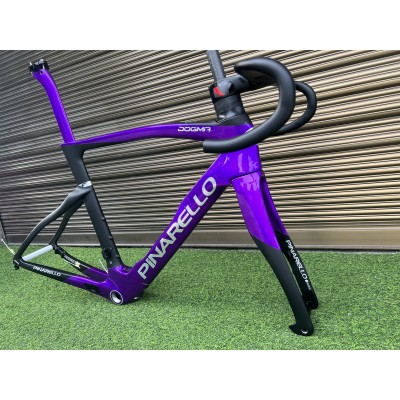 Pinarello DogMa F Carbon Road Bicycle Frame Rim Brake Silvery-პინარელოს ჩარჩო