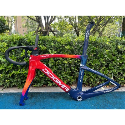 Pinarello DogMa F Carbon Fiber Road Bicycle Frame Disc Brake Ineos Grenadier Team 2023-Dogma F Disc Brake