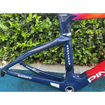 Pinarello DogMa F Carbon Fiber Road Bicycle Frame Disc Brake Ineos Grenadier Team 2023-Dogma F Disc Brake