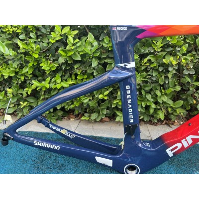 Pinarello DogMa F Carbon Road Bicycle Frame Rim Brake Silvery-პინარელოს ჩარჩო