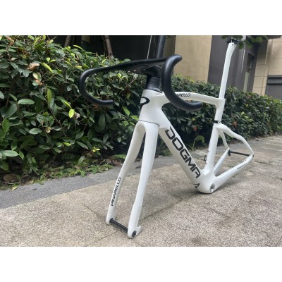 Pinarello DogMa F Carbon Road Bike Frame Black With White-Dogma F Disc Brake