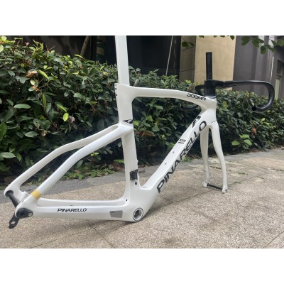 Pinarello DogMa F Carbon Road Bike Frame Black With White-Dogma F Disc Brake