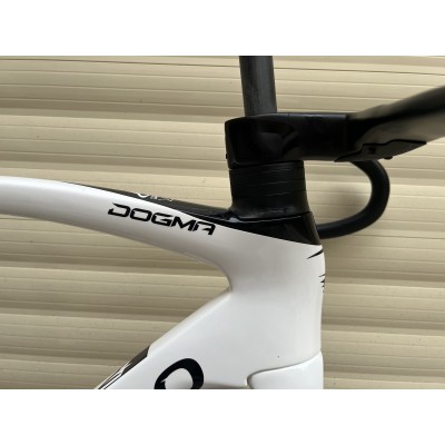 Pinarello DogMa F Carbon Road Bike Frame Black With White-Dogma F Disc Brake