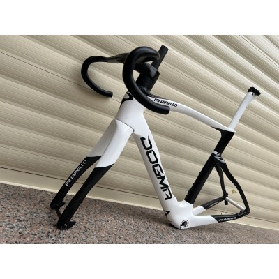 Pinarello DogMa F Carbon Road Bike Frame Black With White-Pinarello Rahmen