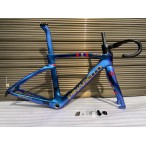 Pinarello DogMa F Disc Brake Carbon Road Bike Frame Blue Purple Chameleon