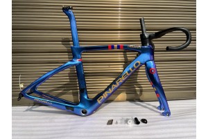 Карбоновая рама шоссейного велосипеда Pinarello DogMa F Синий Фиолетовый Хамелеон