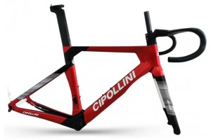 Cipollini AD.ONE Карбонова рамка за шосеен велосипед Червена