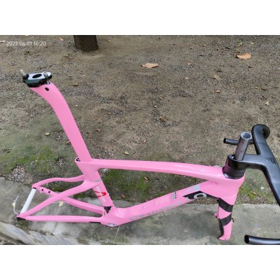Pinarello DogMa F Disc Brake Carbon Road Bike Frame Pink-Dogma F Disc Brake