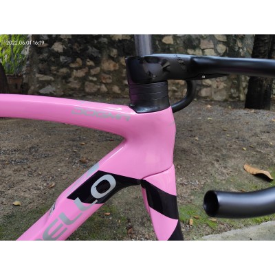 Pinarello DogMa F Disc Brake Carbon Road Bike Frame Pink-Dogma F Disc Brake